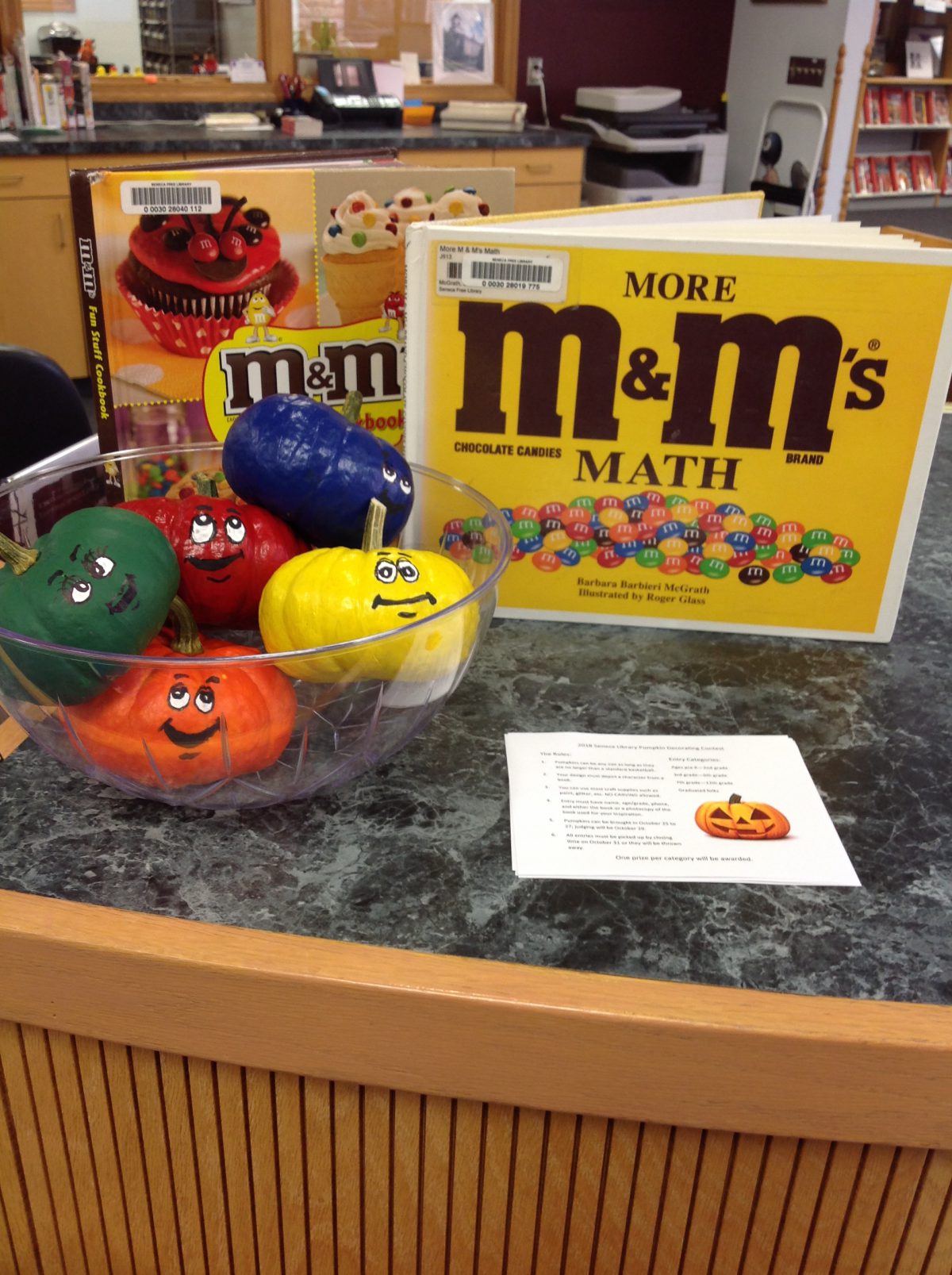 WINNERS SELECTED FOR LITERARY PUMPKIN DECORATING CONTEST